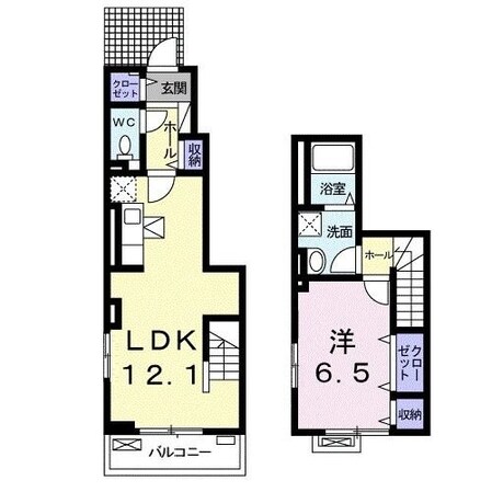 ショコラIの物件間取画像